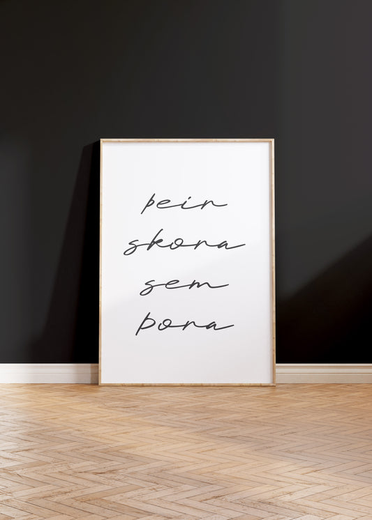 Veggspjald: Þeir skora sem þora